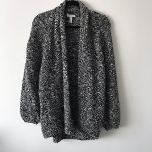 Leith Cardigan Open Front- Slouch Sweater